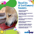 Load image into Gallery viewer, Love eMat - Enrichment Lick Mat for Dogs and Cats| Heart Design | SodaPup
