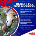 Load image into Gallery viewer, Football Dog Chew Toy & Treat Dispenser - USA Made | SodaPup