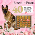 Load image into Gallery viewer, 40 Count Dog Macaron Treats Gift Box