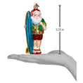Load image into Gallery viewer, Surfer Santa Ornament - Southlake Paws