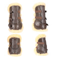 Load image into Gallery viewer, ExionPro Leather Horse Tendon Show Jump Boots - 401