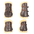 Load image into Gallery viewer, ExionPro Leather Horse Tendon Show Jump Boots - 402