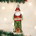 Load image into Gallery viewer, Fly Fishing Santa Ornament - Southlake Paws