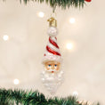 Load image into Gallery viewer, Peppermint Twist Santa Ornament - Southlake Paws