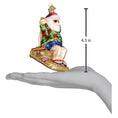 Load image into Gallery viewer, Sunning Santa Ornament - Southlake Paws