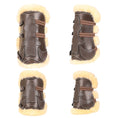 Load image into Gallery viewer, ExionPro Leather Horse Tendon Show Jump Boots - 403