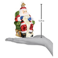 Load image into Gallery viewer, Santa Checking His List Ornament - Southlake Paws