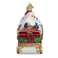 Load image into Gallery viewer, Santa In Sleigh Ornament - Southlake Paws