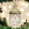 Load image into Gallery viewer, Crystal Santa Ornament - Southlake Paws