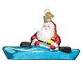 Load image into Gallery viewer, Santa In Kayak Ornament - Southlake Paws