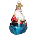Load image into Gallery viewer, Santa In Kayak Ornament - Southlake Paws