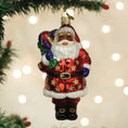 Load image into Gallery viewer, Jolly African American Santa Ornament - Southlake Paws