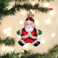 Load image into Gallery viewer, Small Silly Santa Ornament - Southlake Paws
