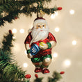 Load image into Gallery viewer, Pickleball Santa Ornament