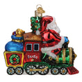 Load image into Gallery viewer, Santa On Locomotive Ornament - Southlake Paws