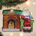 Load image into Gallery viewer, Santa At Hearth Ornament - Southlake Paws