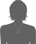 Load image into Gallery viewer, Turquoise Color Enamel Horse Pendant Toggle Necklace 18"