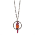 Load image into Gallery viewer, Neotropic Exotic Parrot Pendant Necklace 16" + 3" Extender