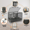 Load image into Gallery viewer, 42" Stackable Dog Crate with Divider 43T (Standard Height)