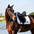 Load image into Gallery viewer, B&W - White Saddle Pad
