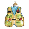 Load image into Gallery viewer, Fishing Vest Ornament - Southlake Paws