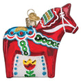 Load image into Gallery viewer, Swedish Dala Horse Ornament - Southlake Paws
