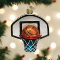 Load image into Gallery viewer, Basketball Hoop Ornament - Southlake Paws