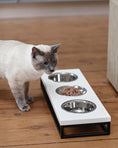 Load image into Gallery viewer, Three Bowls Lunch Bar for Cats - Southlake Paws