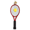 Load image into Gallery viewer, Red Tennis Racquet Ornament - Southlake Paws