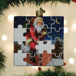 Santa Jigsaw Puzzle Ornament