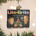 Load image into Gallery viewer, Lite Brite Box Ornament