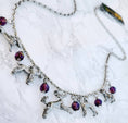 Load image into Gallery viewer, Multi Beaded Dog Charm Necklace 16" + 3" Extender