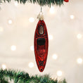 Load image into Gallery viewer, Red Kayak Ornament - Southlake Paws