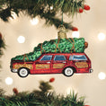 Load image into Gallery viewer, Station Wagon With Tree Ornament - Southlake Paws