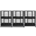 Load image into Gallery viewer, 31" Two-Tier Dog Crate 46A