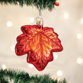 Load image into Gallery viewer, Red Maple Leaf Ornament - Southlake Paws