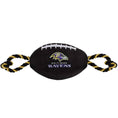Load image into Gallery viewer, Baltimore Ravens Football Dog Toy - NFL Pet Fan Collection