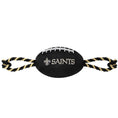 Load image into Gallery viewer, New Orleans Saints Football Dog Toy - NFL Pet Fan Collection