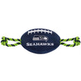 Load image into Gallery viewer, Seattle Seahawks Football Dog Toy - NFL Pet Fan Collection