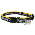 Load image into Gallery viewer, Los Angeles Chargers Cat Dog Collar - Official NFL Pet Fan Gear