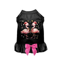 Load image into Gallery viewer, Festive Flamingo Holiday Tee & Dress