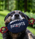 Load image into Gallery viewer, New England Patriots Football Dog Toy - NFL Pet Fan Collection
