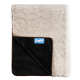 Load image into Gallery viewer, PupProtector™ Short Fur Waterproof Throw Blanket - White with Brown Accents