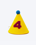 Load image into Gallery viewer, PAWTY HAT - Purple Number