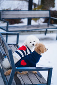 Load image into Gallery viewer, Sailor of My Heart Striped Turtleneck Sweater - Southlake Paws