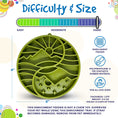 Load image into Gallery viewer, Sun and Moon eTray - Shallow Slow Feeder Dog Bowl for Enrichment | USA Made