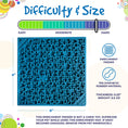 Load image into Gallery viewer, Jigsaw Puzzle eMat - Enrichment Lick Mat for Dogs and Cats | eMat Enrichment Toy for Anxiety Relief | USA Made