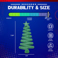 Load image into Gallery viewer, Christmas Tree Nylon Dog Chew Toy for Aggressive Chewers | USA Made & FDA Compliant