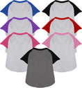 Load image into Gallery viewer, Custom Screen Print Raglan Shirt for Dogs Cats Pets
