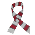 Load image into Gallery viewer, Red & White Striped Pet Scarf
